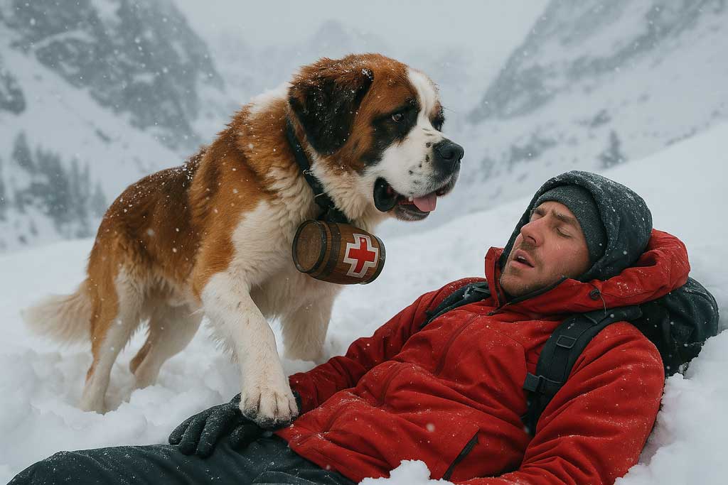 Mountain Rescue Dog